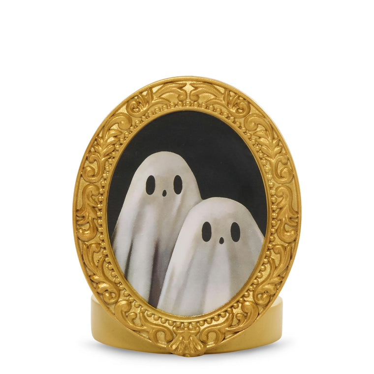 Ghost Portrait Tea Light Candle Holder Z3
