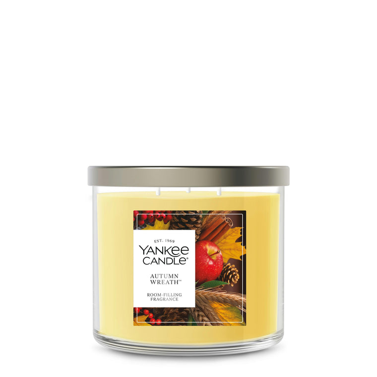 Autumn Wreath™ 3-Wick Candle O1