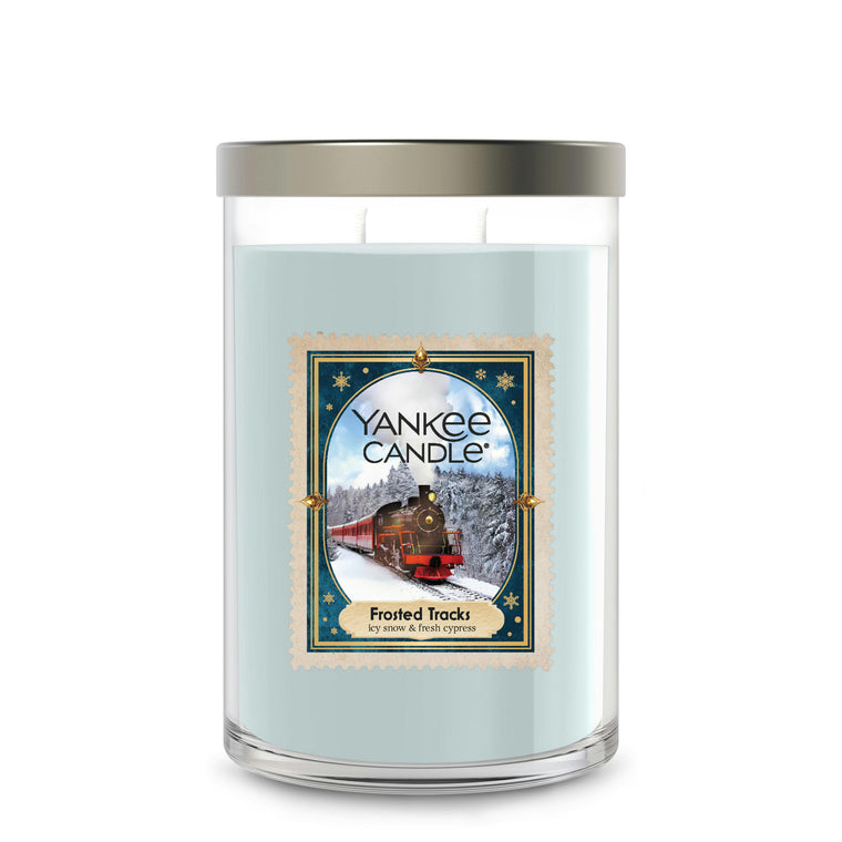 Frosted Tracks Large Tumbler Candle B1