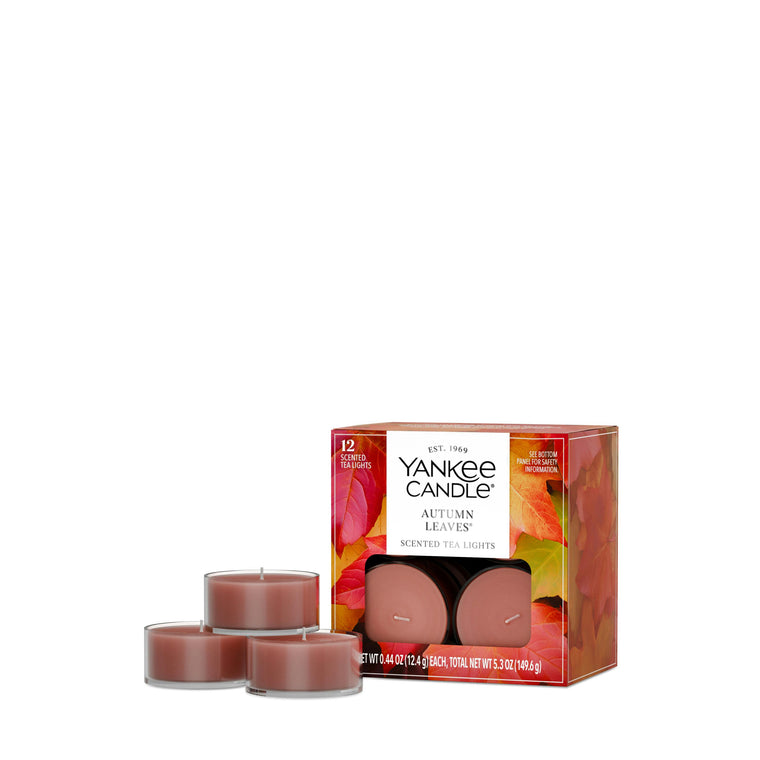 Autumn Leaves® Scented Tea Light Candles O1