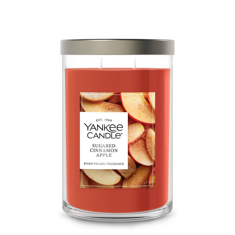 Sugared Cinnamon Apple Large Tumbler Candle H0