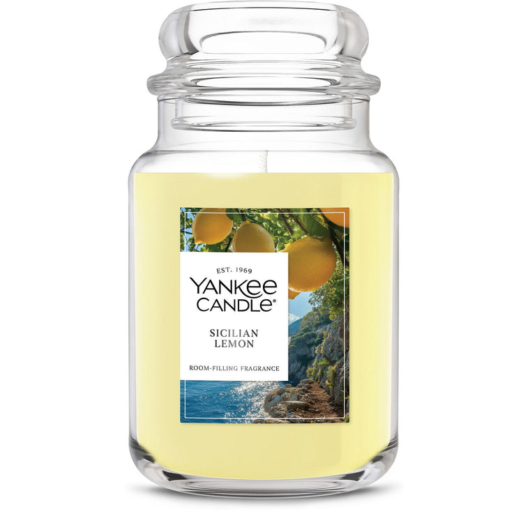 Sicilian Lemon Original Large Jar Candle W2