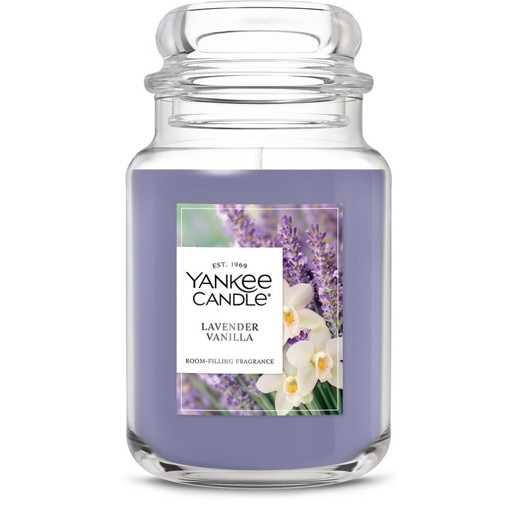 Lavender Vanilla Original Large Jar Candle N1