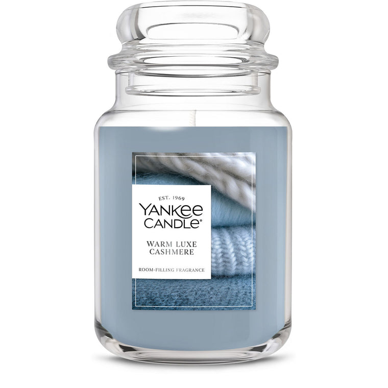 Warm Luxe Cashmere Original Large Jar Candle X8