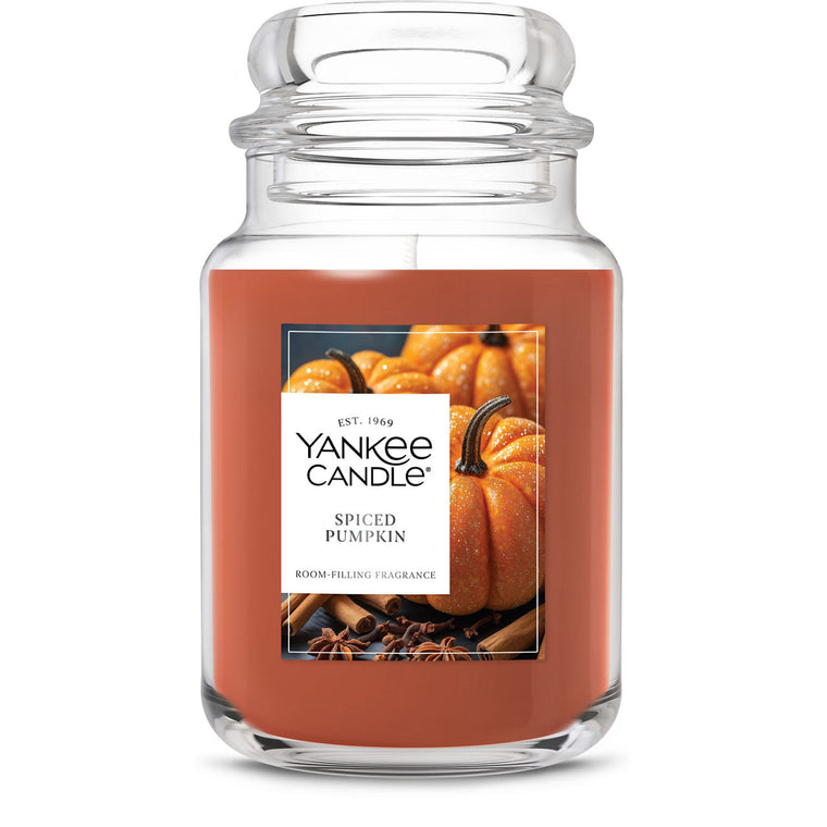 Spiced Pumpkin Original Large Jar Candle A0