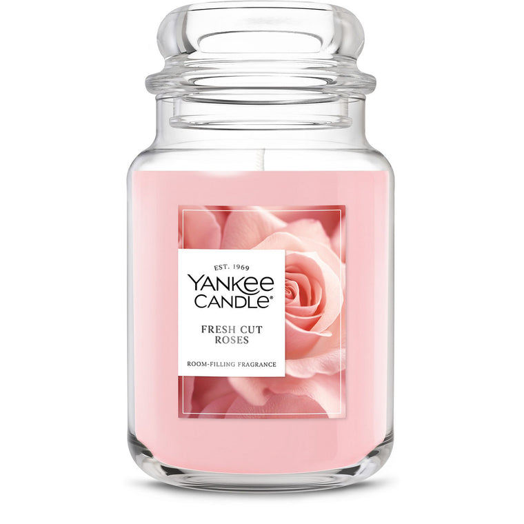 Fresh Cut Roses Original Large Jar Candle R3