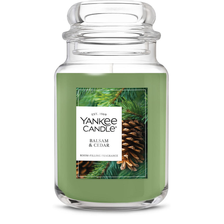 Balsam & Cedar Original Large Jar Candle S8