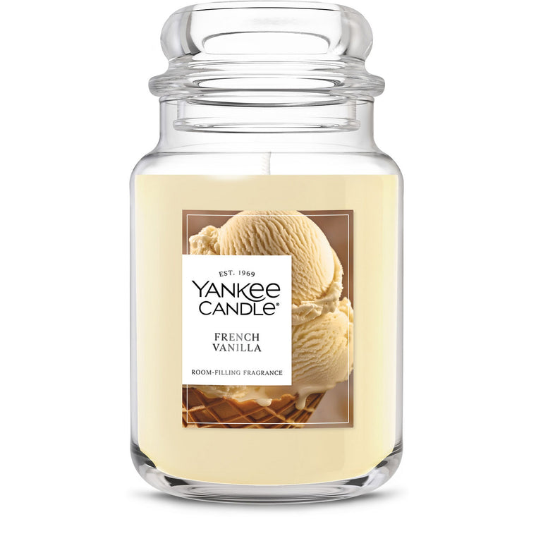 French Vanilla Original Large Jar Candle I3
