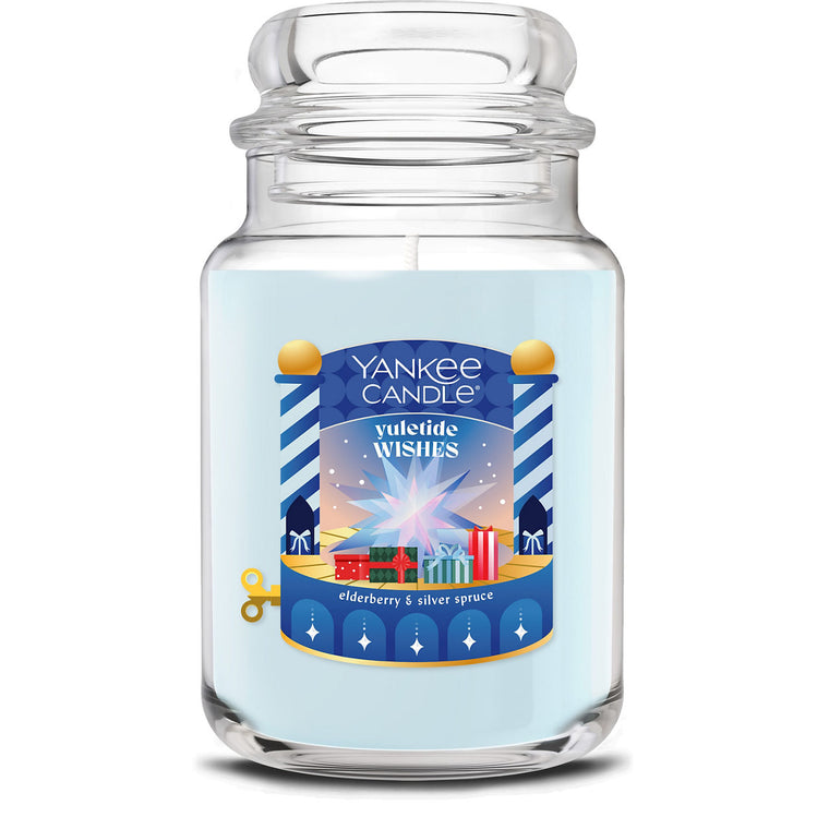 Yuletide Wishes Original Large Jar Candle H1