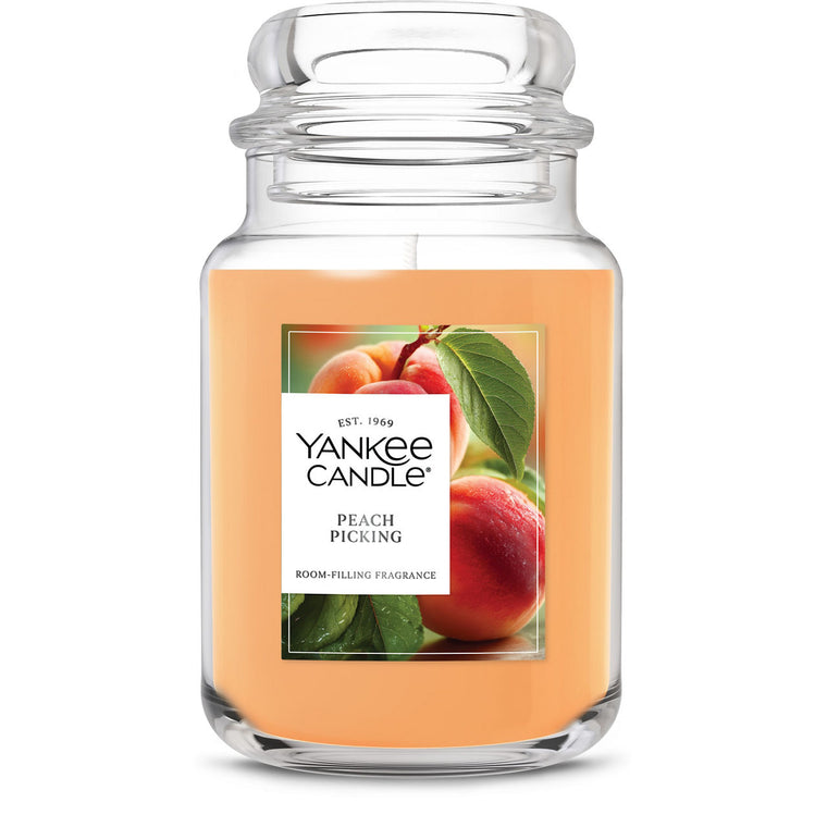 Peach Picking Original Large Jar Candle S9