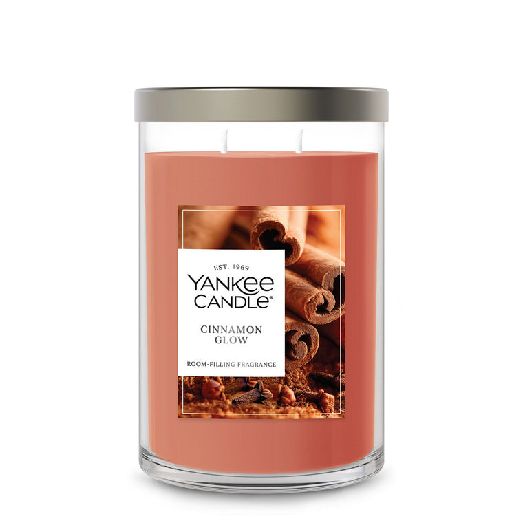 Cinnamon Glow Large Tumbler Candle K0