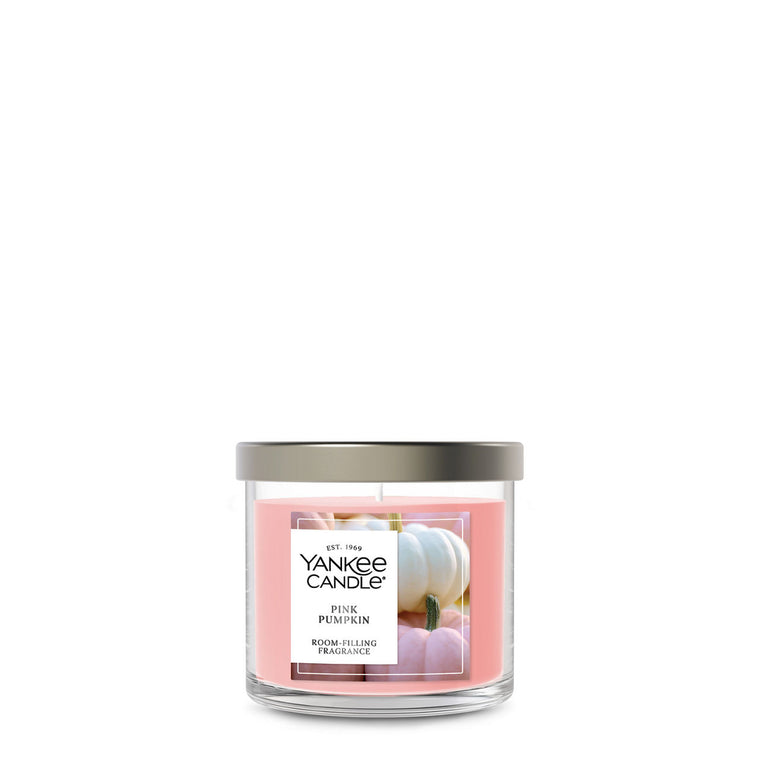 Pink Pumpkin Small Tumbler Candle C7