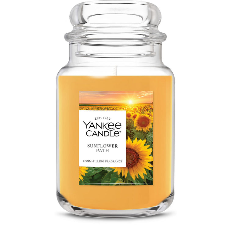 Sunflower Path Original Large Jar Candle L5