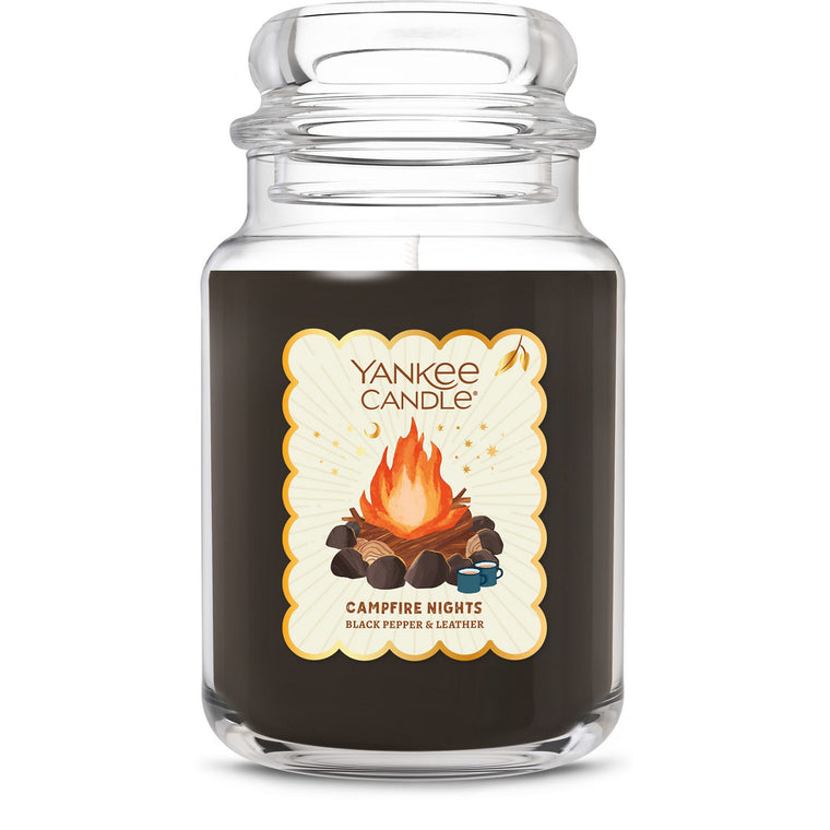 Campfire Nights Original Large Jar Candle P2