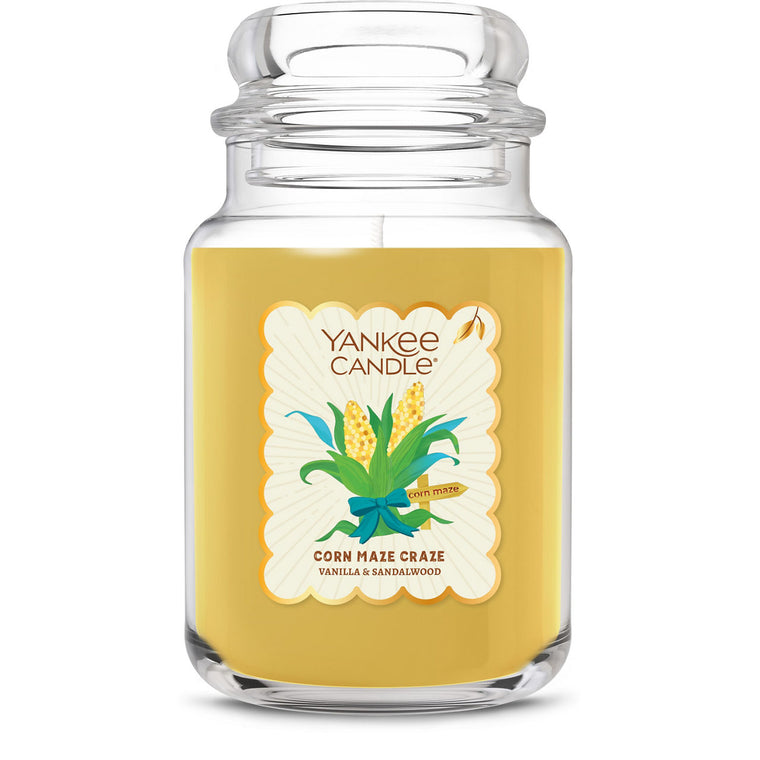 Corn Maze Craze Original Large Jar Candle T1