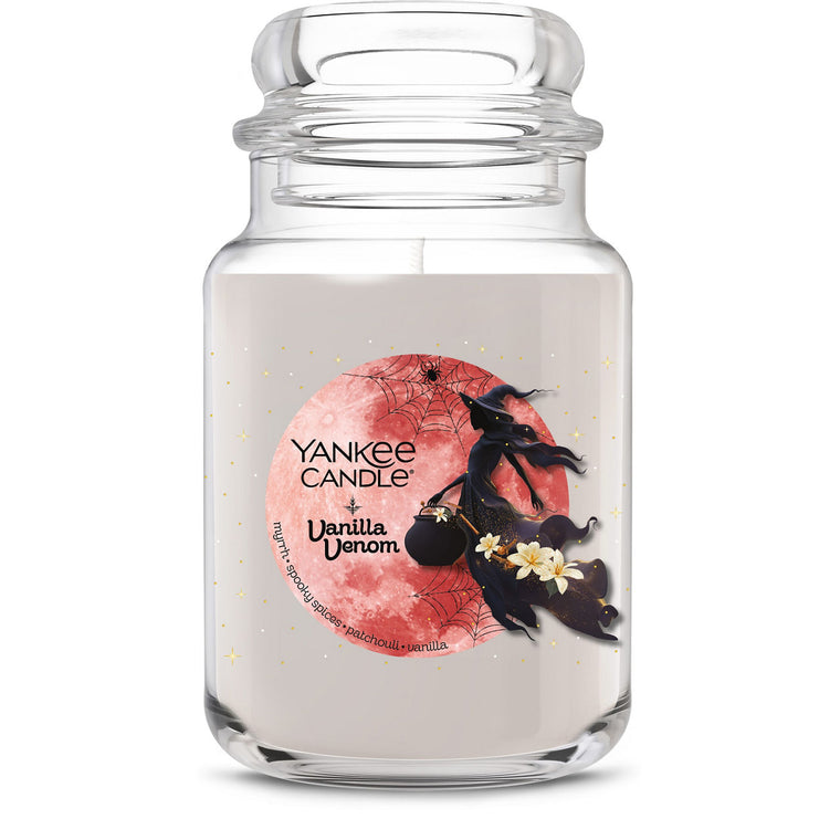 Vanilla Venom Original Large Jar Candle D7