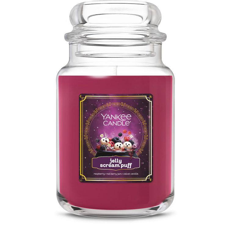 Jelly Scream Puff Original Large Jar Candle Y6