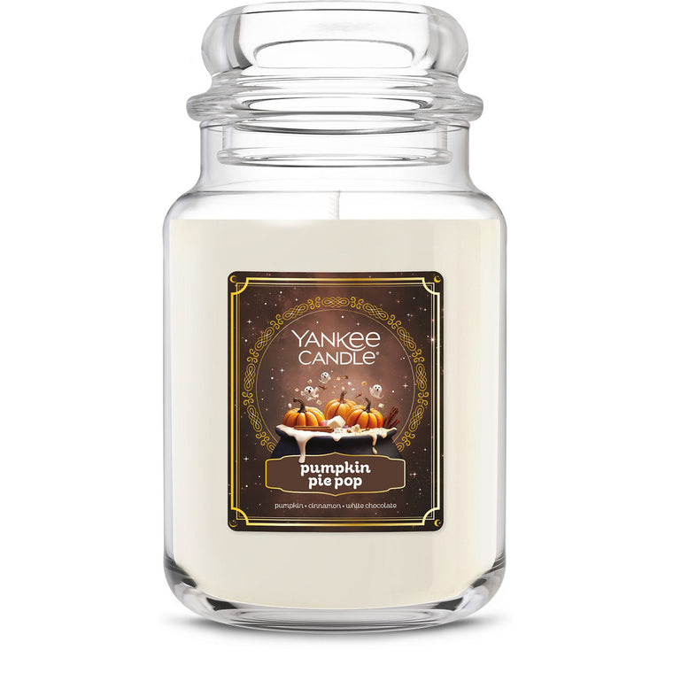 Pumpkin Pie Pop Original Large Jar Candle D6