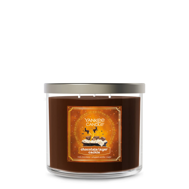 Chocolate Layer “Cackle” 3-Wick Candle Z9