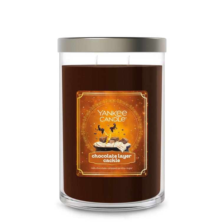 Chocolate Layer “Cackle” Large Tumbler Candle H3