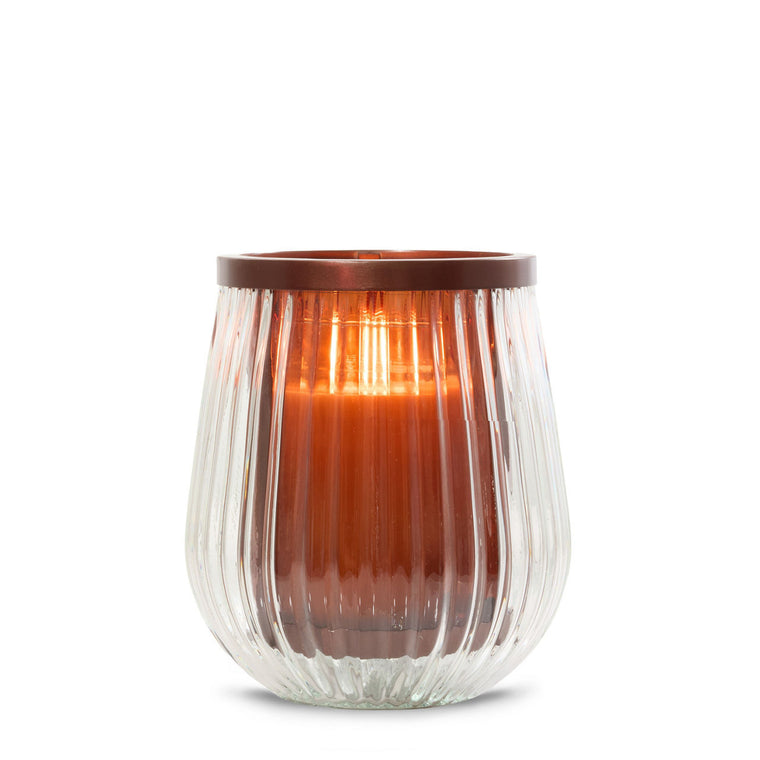 Radiant Flame Jar Candle Holder H5