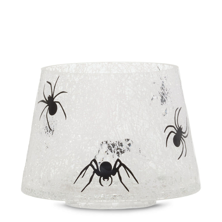 Spider Web Jar Candle Shade H4