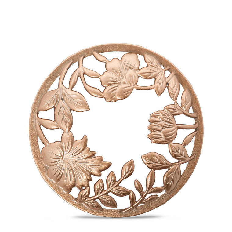 Floral Etch Illuma-Lid® Jar Candle Topper L8