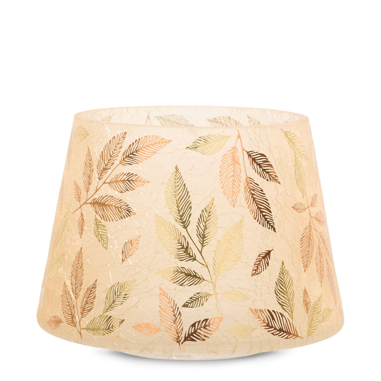 Frosted Gold Jar Candle Shade W2