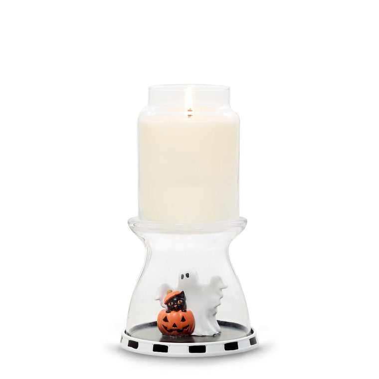 Ghost Cloche Candle Pedestal H5